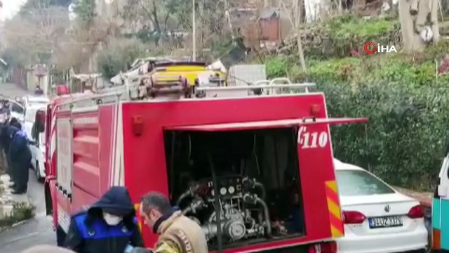 Şişli’de inşaat çalışması sırasında doğalgaz borusu delindi