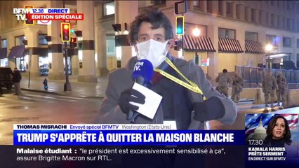 Investiture de Biden: notre envoyé spécial à Washington témoigne de mesures de sécurité draconiennes