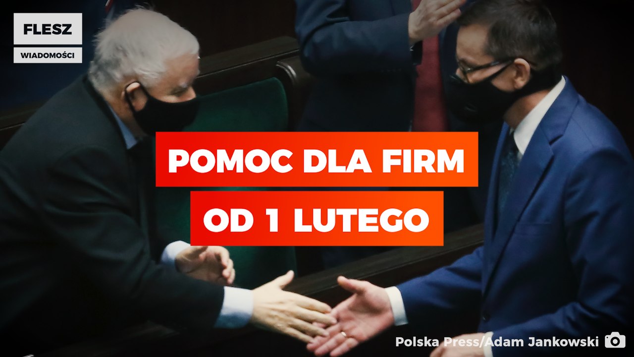 Pomoc dla firm od 1 lutego