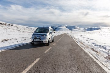Nissan e-NV200 Winter Camp Concept : le camping-car électrique et tout-terrain