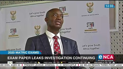 Exam paper leaks investigation continuing