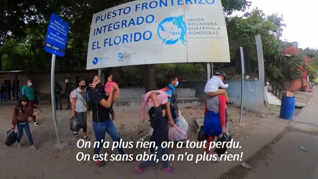 Le rêve brisé de milliers de migrants honduriens arrêtés dans leur périple vers les Etats-Unis
