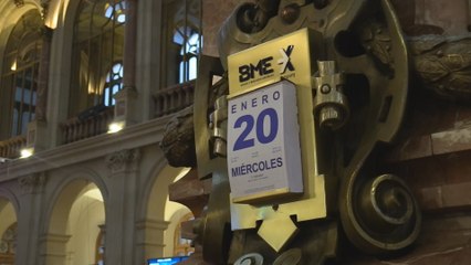 El Ibex 35 sube un 0,3 % en la apertura pero se da la vuelta a la espera de la toma de posesión de Biden