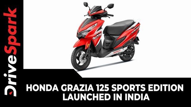 Honda Grazia 125 Sports Edition Launched In India | Prices, Specs, Features & All Other Updates