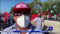 Miembros del Suntracs continúan con las protestas a nivel nacional - Nex Noticias