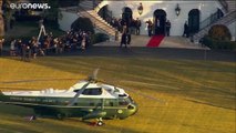 ترامب يغادر البيت الأبيض قبل ساعات من انتهاء ولايته الرئاسية
