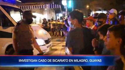 Nuevo caso de sicariato en Milagro