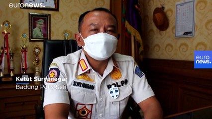 Bali'de maske takmayan turistlere ceza: 50 şınav