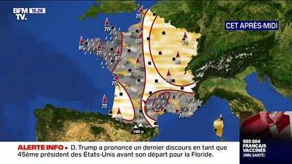 La météo pour ce jeudi 21 janvier 2021