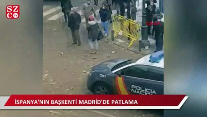 Madrid'de çok şiddetli patlama