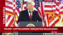 ABD Başkanı Donald Trump Veda Konuşmasını Yaptı
