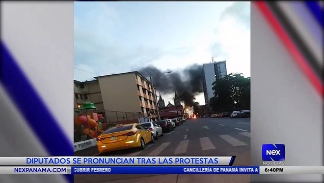 Diputados se pronuncian tras las protestas - Nex Noticias