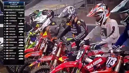 2021 AMA Supercross - Houston 2 (East) - 250SX Heat 1