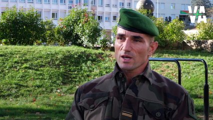 Nos journalistes s'entraînent avec le Major Gérald de la Légion étrangère