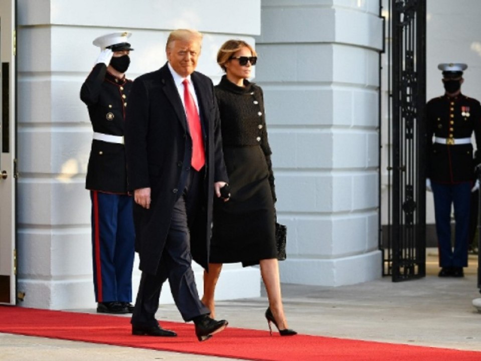 Nach vier Jahren: Donald Trump hat das Weiße Haus verlassen