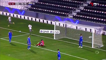 But de Bounedjah vs Al Khor