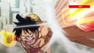 Gear 4th Luffy Practices punching with Ryou (haki) to defeat Kaido One Piece