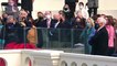 Lady Gaga sings the Star Spangled Banner during the inauguration of Joe Biden
