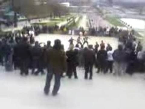 Battle Tecktonik à Paris / Trocadero (23/02/08)