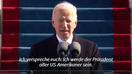 Biden: "Ich werde Präsident aller US-Amerikaner sein"