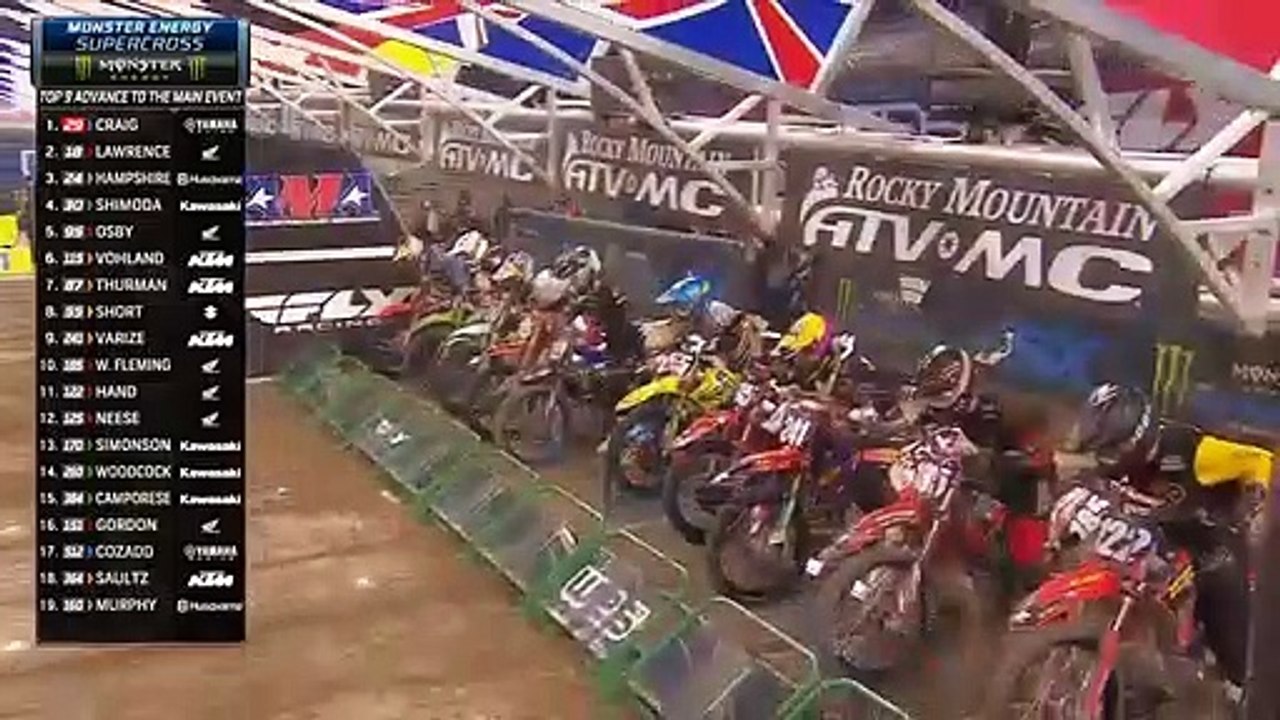 2021 AMA Supercross - Houston 2 (East) - 250SX Heat 2