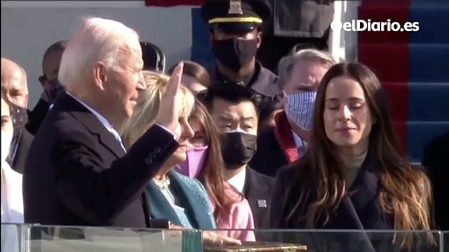Joe Biden toma posesión como presidente de Estados Unidos