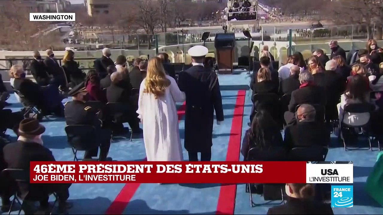 REPLAY - Investiture de Joe Biden : Jennifer Lopez interprète "This Land Is Your Land", de Woody Guthrie