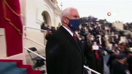 - Trump’ın yardımcısı Pence, Biden’ın yemin törenine katıldı