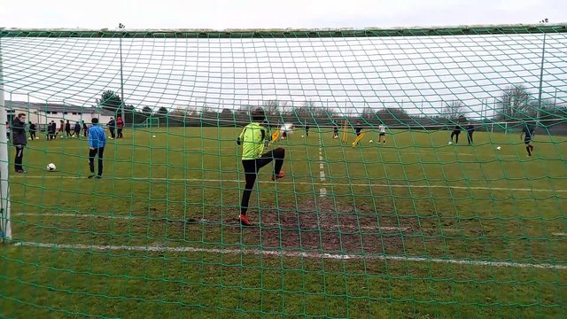 Séance avec les U14-U15