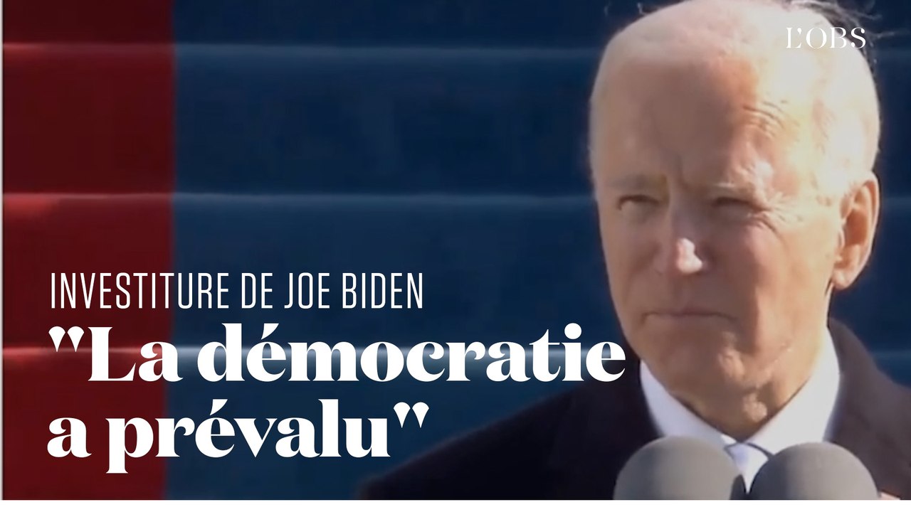 Investiture de Joe Biden : "C'est le jour de l'Amérique, le jour de la démocratie"
