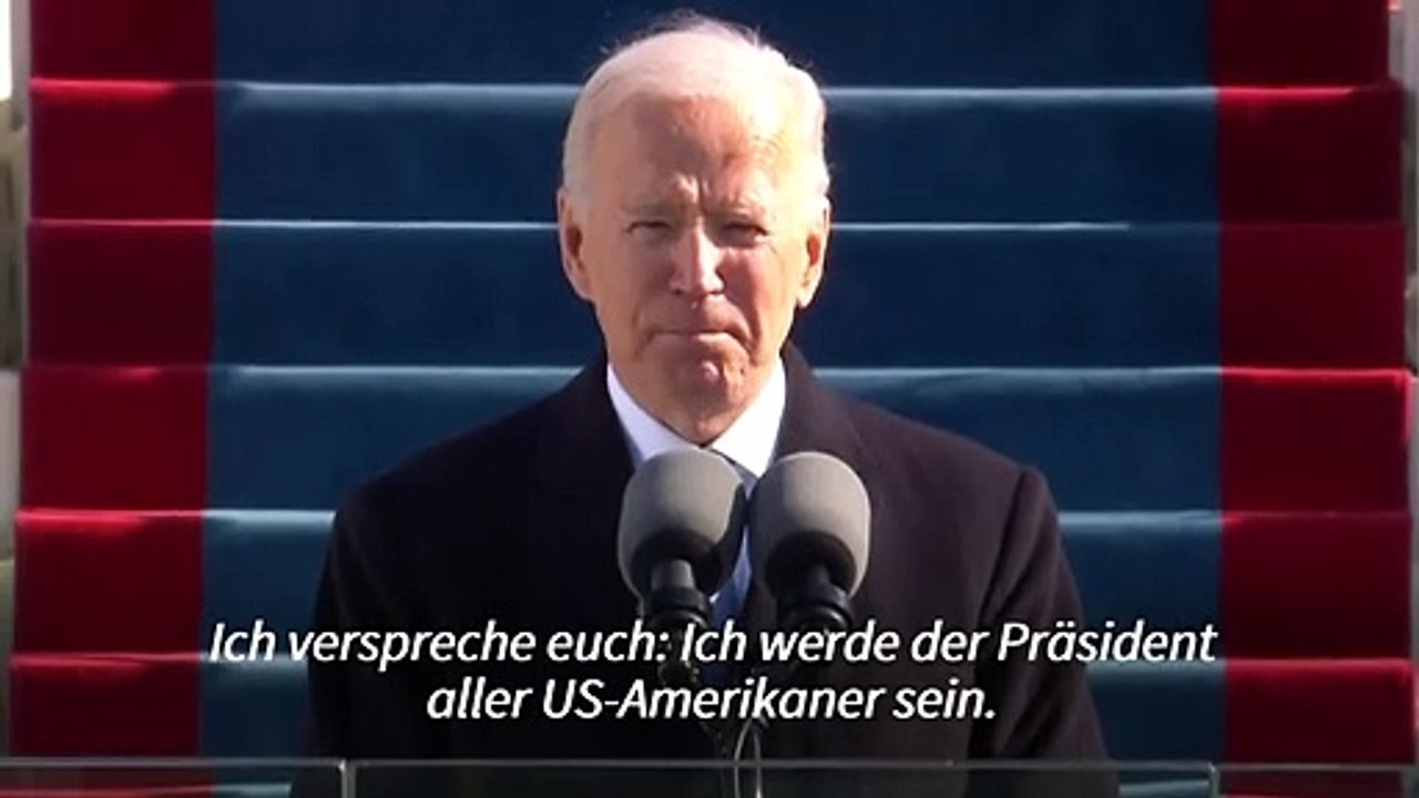Biden: 'Ich werde Präsident aller US-Amerikaner sein'