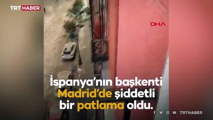 Madrid'de şiddetli patlama