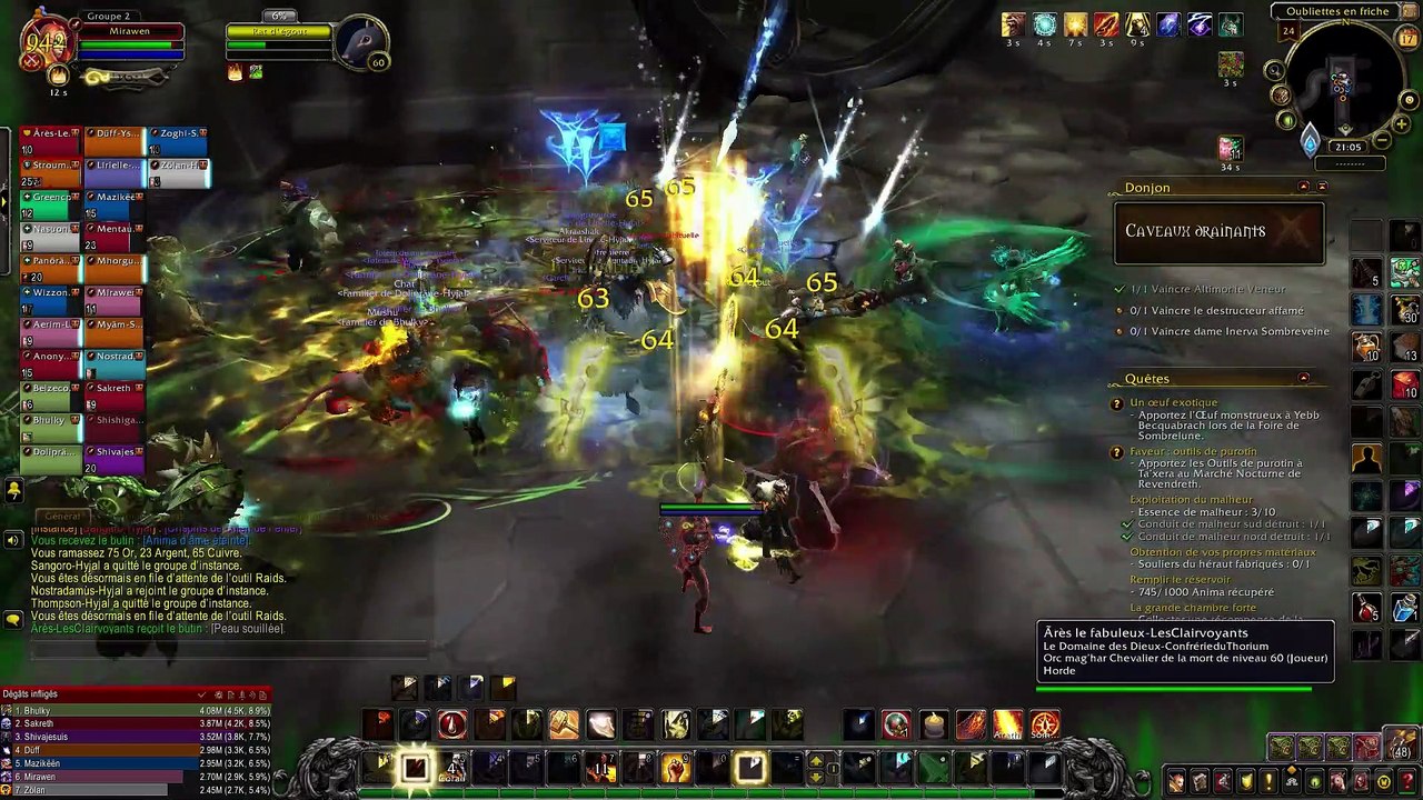 World of Warcraft - Château Nathria (Aile 1)