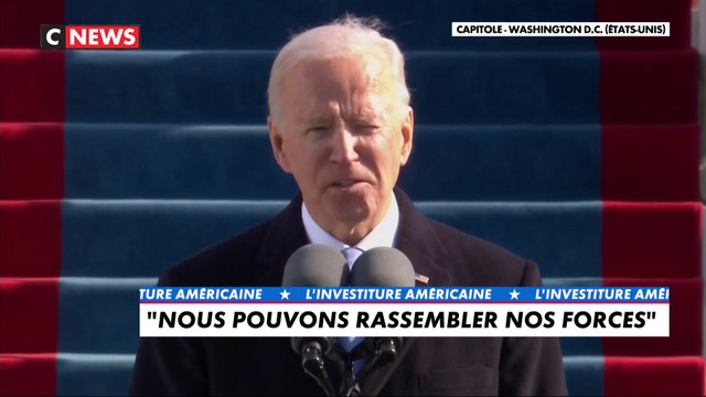 Joe Biden : Nous pouvons nous voir comme des voisins, pas comme des ennemis ( ...) sinon il n'y aura pas de paix, que de la fureur