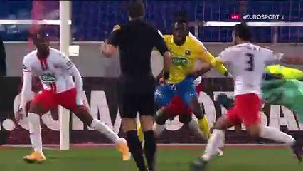 Du spectacle mais pas de but : le résumé de la première période entre Nancy et Sochaux