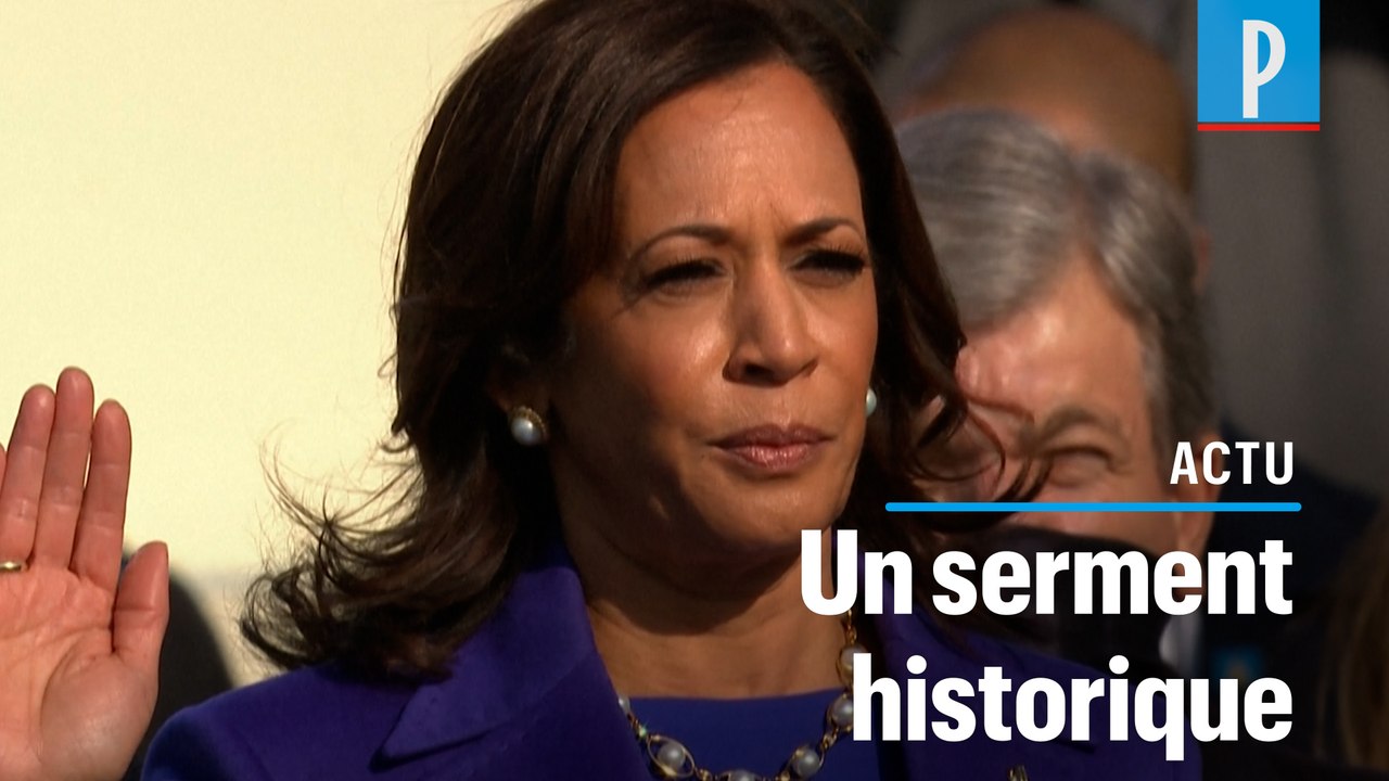 Kamala Harris prête serment et devient la première femme vice-présidente des Etats-Unis