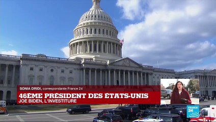 Investiture de Joe Biden : "Il faut mettre fin à la guerre non-civile",  a déclaré le président américain