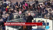 Joe Biden in his inauguration speech: 