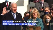 Joe Biden promises to be 'President for all Americans' as Trump era ends