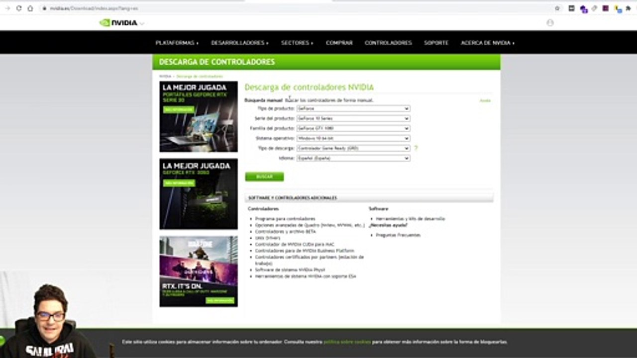 Optimizar GTX 1080 para edición de videos y trabajos con graficos