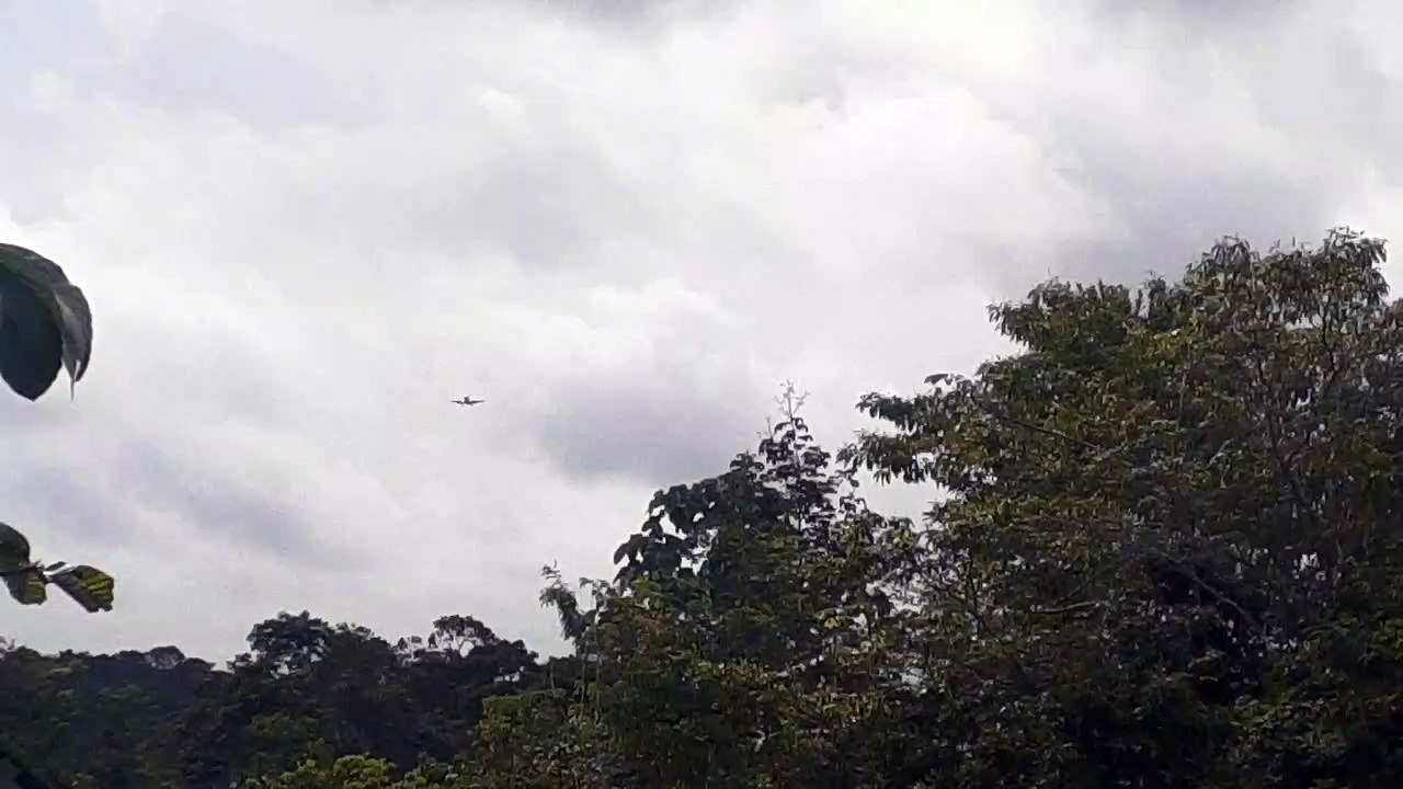 Boeing 737-800 PR-VBF na aproximação final antes de pousar em Manaus vindo de Belém do Pará