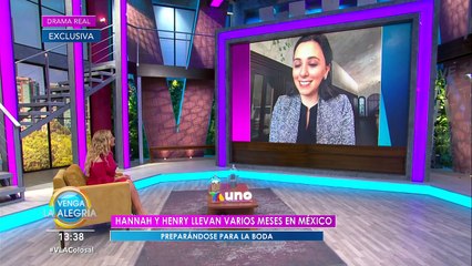 EXCLUSIVA. Nos enlazamos con Hannah Jaff, la nueva integrante de la familia real. | Venga La Alegría