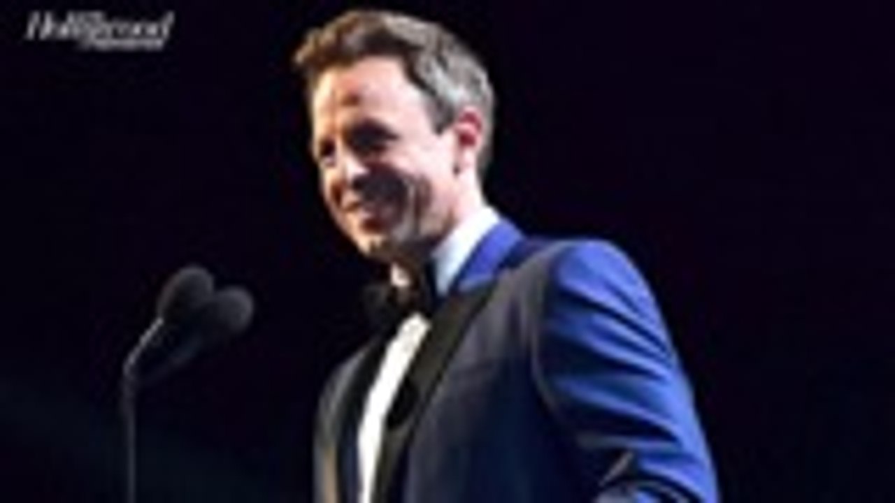 Seth Meyers on Trump's Farewell Message: "Meaningless and Lie-Filled" | THR News