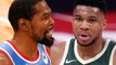 Giannis Antetokounmpo Gives His Honest Opinion On Kevin Durant-James Harden Nets Superteam
