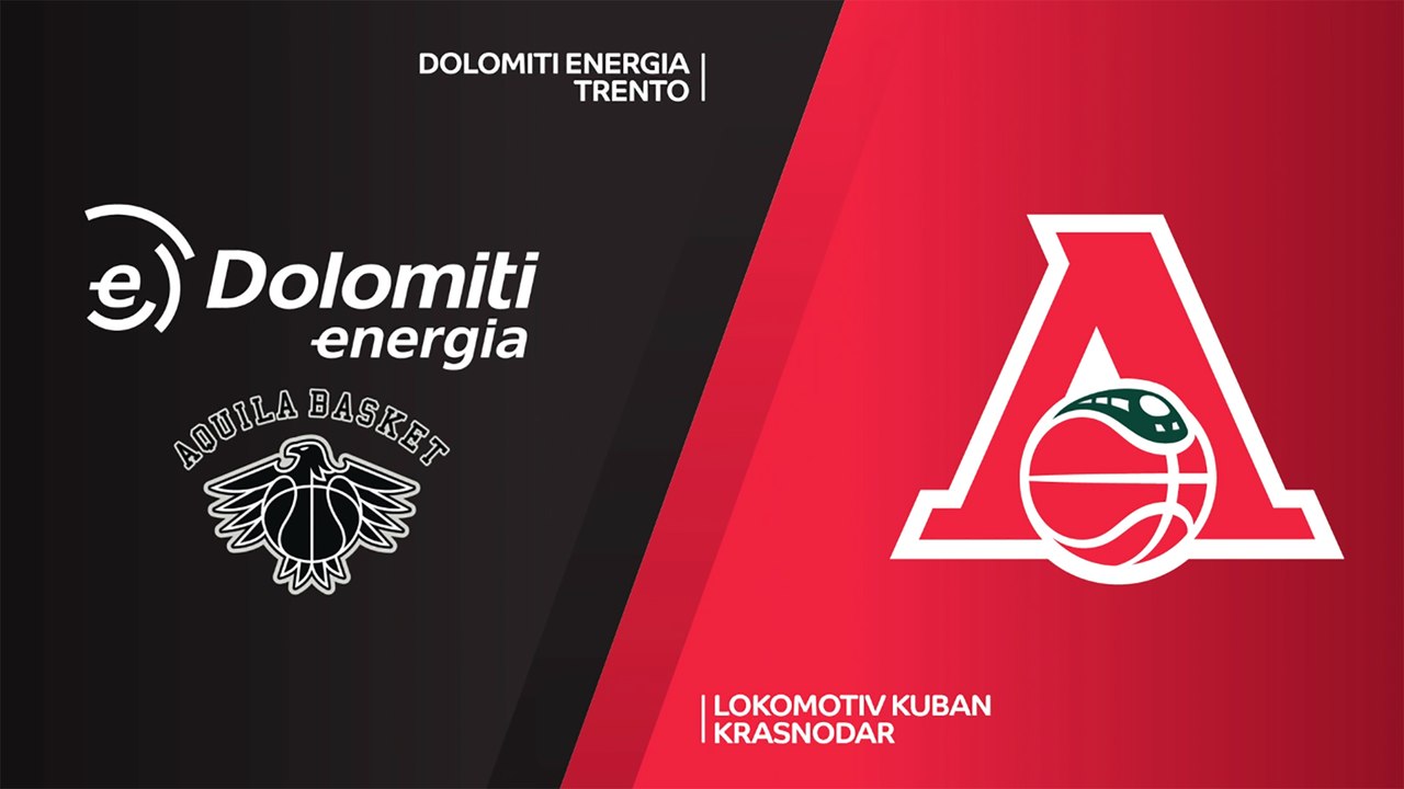 Dolomiti Energia Trento - Lokomotiv Kuban Krasnodar Highlights | 7DAYS EuroCup, T16 Round 2