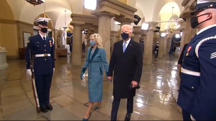 في خطاب تنصيبه.. بايدن يتعهد بتقديم مثال يحتذى به