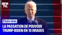 États-Unis: la passation de pouvoir Trump-Biden en 10 images