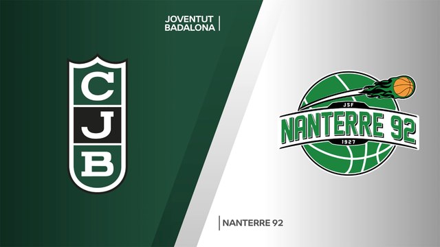 Joventut Badalona - Nanterre 92 Highlights | 7DAYS EuroCup, T16 Round 2