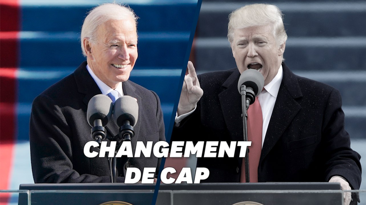 Pour son investiture, Biden a joué l'antithèse de Trump et son "carnage américain"