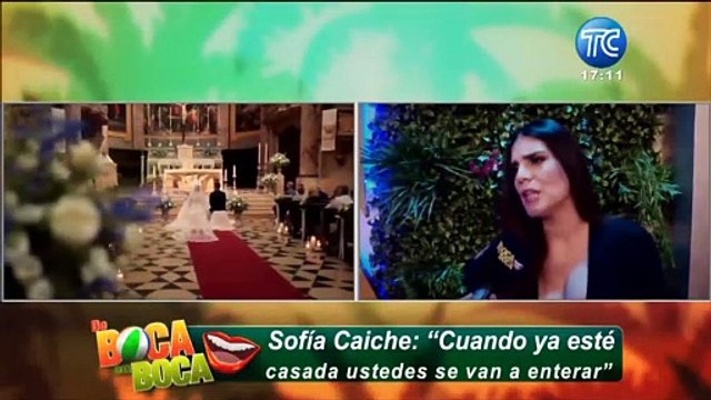 ¿Qué pasó con la boda de Sofía Caiche y la amistad con Mercedes Payne?
